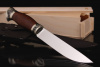Нож "Лиса" Bohler N690, рукоять зебрано. 
