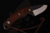 Нож "Айрус" кованая сталь 95х18(эл.ковки). Рукоять Зебрано.